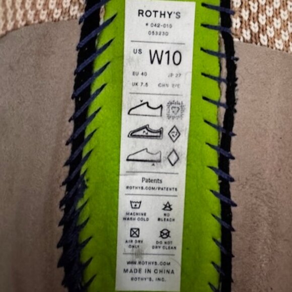 Rothy’s The Square Tuxedo Loafer/Flats Ballets - Picture 9 of 10